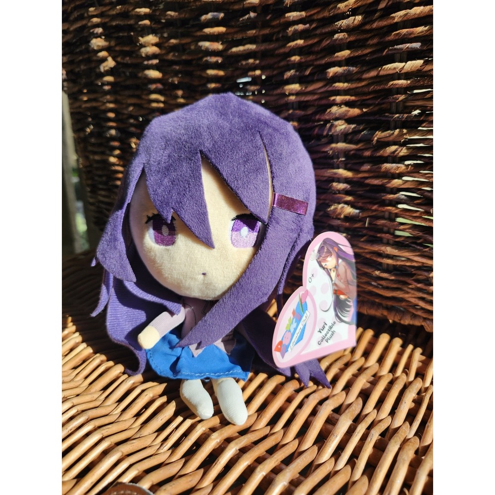Official Doki Doki Literature Club Plus Yuri‎ Plush Figure 8.5″  Doll Excellent